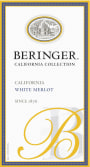 Beringer White Merlot 2008  Front Label