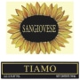 Tiamo Sangiovese 2013 Front Label
