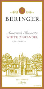 Beringer White Zinfandel 2015  Front Label