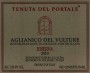 Tenuta del Portale Aglianico del Vulture Riserva 2010 Front Label