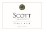 Scott Family Estate Dijon Clone Pinot Noir 2017  Front Label