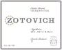 Zotovich Cellars Estate Chardonnay 2014  Front Label