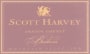 Scott Harvey Mountain Selection Barbera 2003  Front Label
