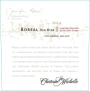 Chateau Ste. Michelle Limited Release Boreal 2014  Front Label