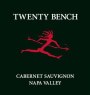 Twenty Bench Cabernet Sauvignon 2013  Front Label