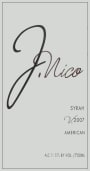 Georgetown Vineyards J Nico American Syrah 2007  Front Label