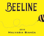 Traveling Vineyard Beeline Malvasia Bianca 2013  Front Label