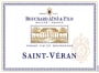 Bouchard Aine & Fils Saint Veran Blanc 2012  Front Label