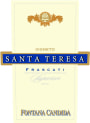 Fontana Candida Santa Teresa Frascati Superiore 2017  Front Label