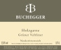 Weingut Walter Buchegger Holzgasse Gruner Veltliner 2018  Front Label