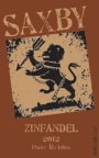 Saxby Winery and Vineyard Zinfandel 2012  Front Label