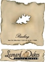 Leonard Oakes Estate Winery Riesling 2013  Front Label