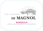 Chateau Magnol Les Charmes de Magnol 2015  Front Label