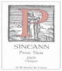 Sineann Pinot Noir 2004 Front Label