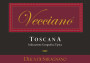 Duca di Saragnano Vecciano 2008  Front Label