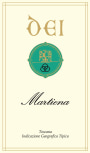 Dei Bianco di Martiena 2016  Front Label