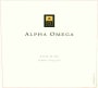 Alpha Omega Rose 2008  Front Label