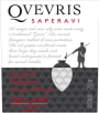 Tbilvino Qvevris Saperavi 2014  Front Label