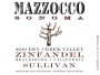 Mazzocco Sullivan Vineyard Zinfandel 2010  Front Label