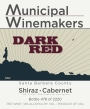 Municipal Winemakers Dark Red 2013  Front Label