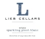 Lieb Cellars Estate Sparkling Pinot Blanc  Front Label