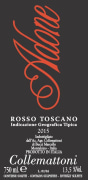 Collemattoni Toscano Rosso 2015 Front Label