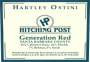 Hitching Post Hartley Ostini Gen Red 2017  Front Label