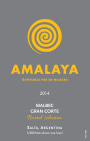 Amalaya Gran Corte Barrel Selection Malbec 2014  Front Label