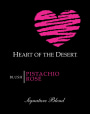 Heart of the Desert Pistachio Rosé  Front Label