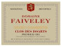 Faiveley Gevrey-Chambertin Clos des Issarts Premier Cru 2013  Front Label