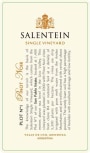 Salentein Single Vineyard Pinot Noir 2012 Front Label