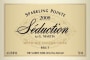 Sparkling Pointe Winery Seduction 2008  Front Label