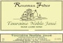 Rousseau Freres Touraine Noble Joue 2014  Front Label