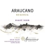 Hacienda Araucano Reserva Pinot Noir 2014  Front Label