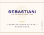 Sebastiani Russian River Valley Pinot Noir 2004  Front Label