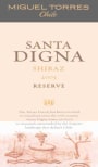 Miguel Torres Santa Digna Riserva Shiraz 2003  Front Label