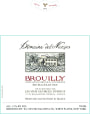 Duboeuf Brouilly Domaine des Nazins 2010 Front Label