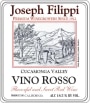 Joseph Filippi Winery & Vineyards Cucamonga Valley Vino Rosso 2016  Front Label
