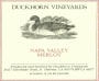 Duckhorn Napa Valley Merlot 1990  Front Label