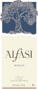 Alfasi Maule Valley Merlot 2015  Front Label