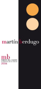 Bodega y Vinedos Martin Berdugo Ribera del Duero mb 2006  Front Label