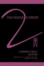 Two Mountain Winery Reserve Cabernet Franc 2015  Front Label
