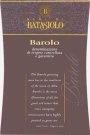 Beni di Batasiolo Barolo 2006  Front Label