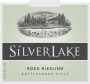 Silver Lake Roza Vineyard Riesling 2015  Front Label