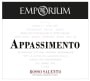 Emporium Appassimento Rosso Salento 2015  Front Label