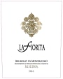 La Fiorita Brunello di Montalcino Riserva 2016  Front Label