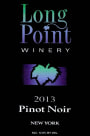 Long Point Winery Pinot Noir 2013  Front Label