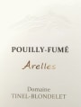 Domaine Tinel - Blondelet Pouilly-Fume Arelles 2019  Front Label