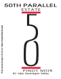 50th Parallel Estate Pinot Noir 2019  Front Label