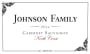 Johnson Family Cabernet Sauvignon 2014  Front Label